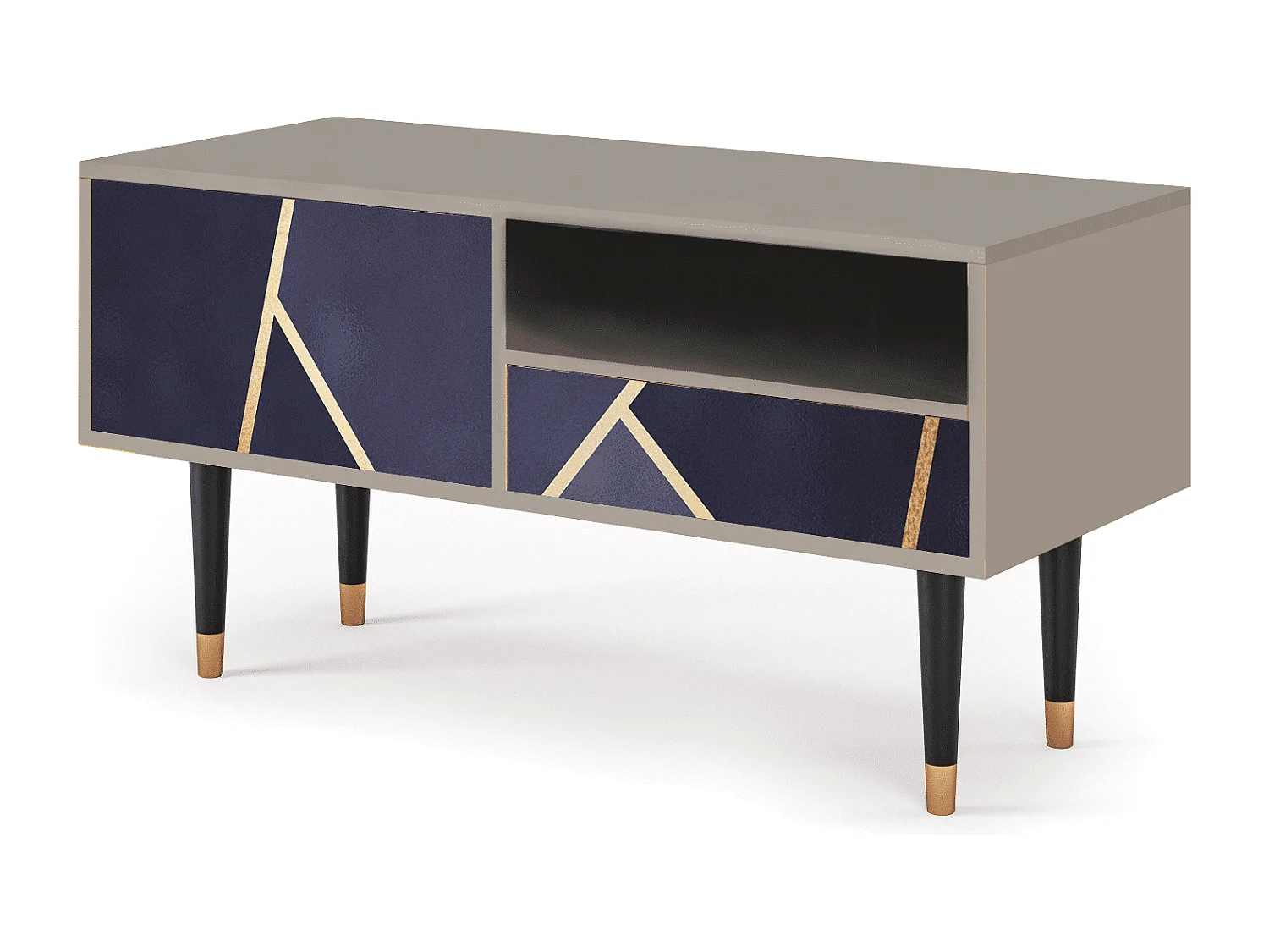 TV-Möbel - 115х59х48 cm - T3 - The Amethyst, Sand