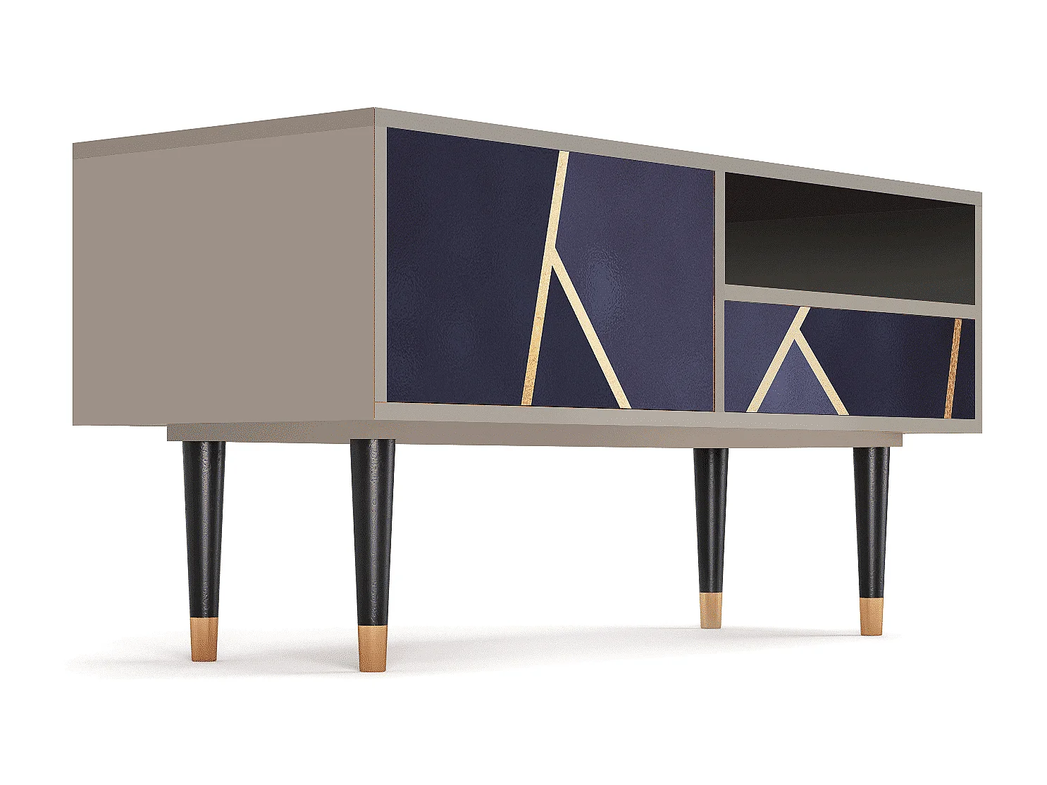 TV-Möbel - 115х59х48 cm - T3 - The Amethyst, Sand