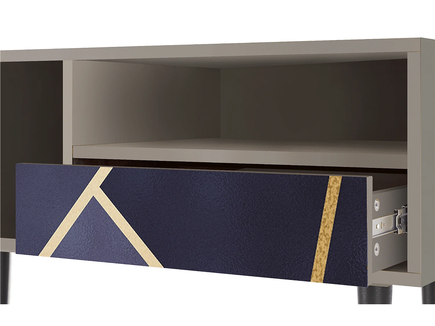 TV-Möbel - 115х59х48 cm - T3 - The Amethyst, Sand