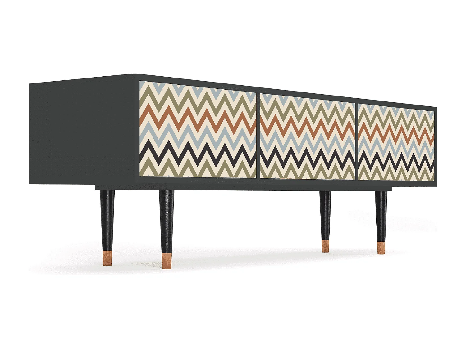 TV-meubel - 170х59х48 cm - T4 - Bright Ripple, Antraciet