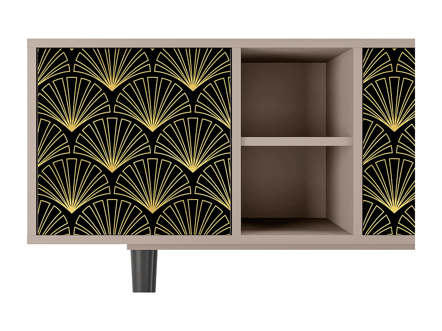 TV-meubel - 150х69х41 cm - T5 - Bird of Juno, Latte