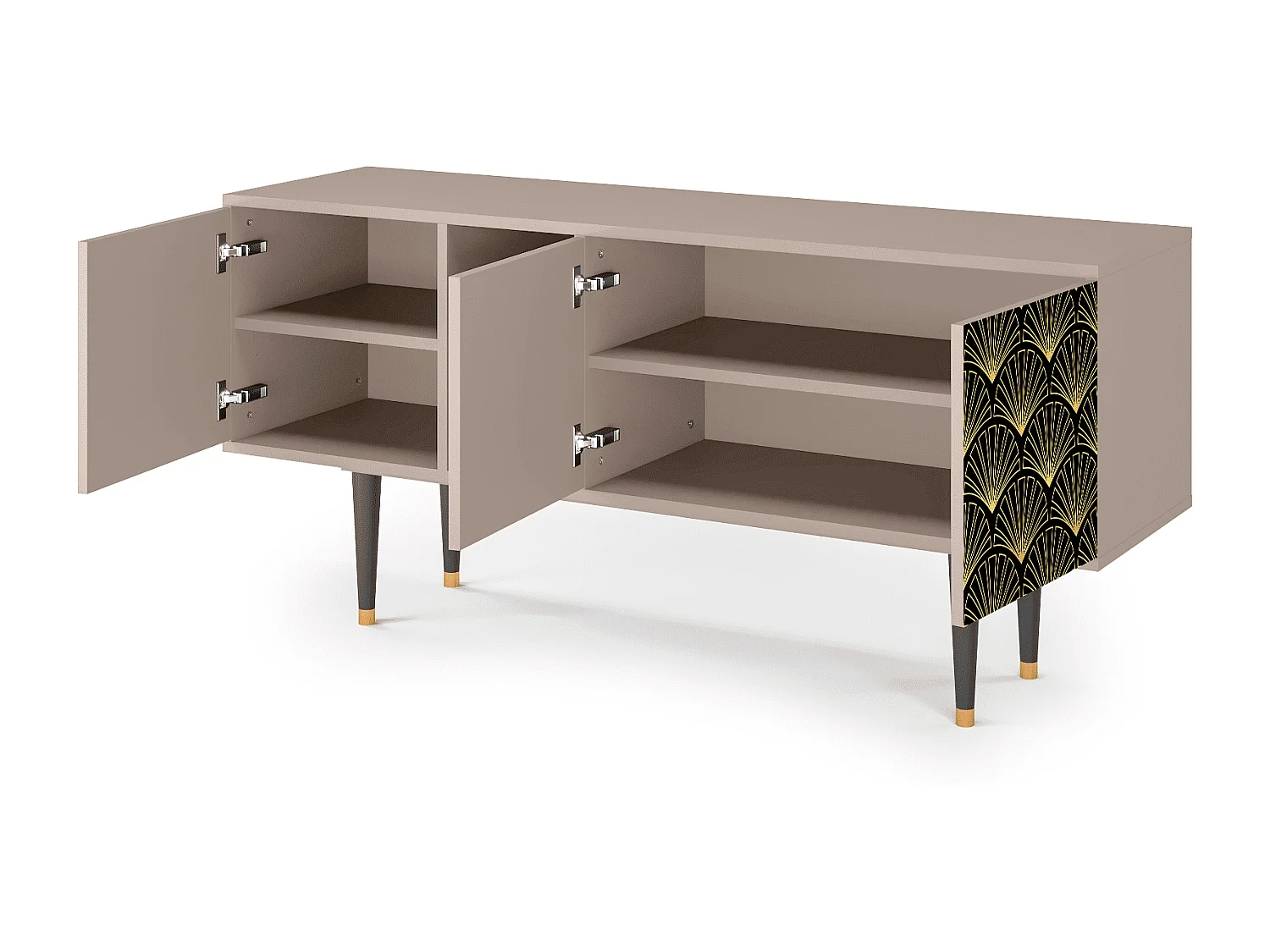 TV-meubel - 150х69х41 cm - T5 - Bird of Juno, Latte