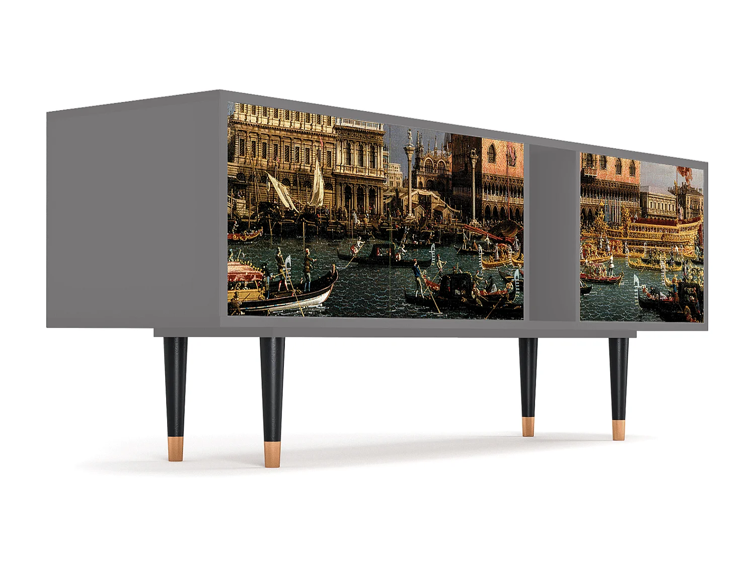 Mobile TV - 170х69х48 cm - T1 - The Bucintoro, Grigio