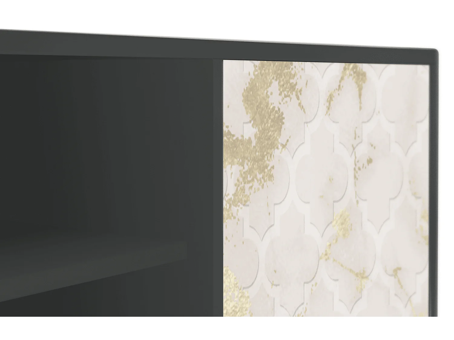 Mueble de TV - 170х69х48 cm - T2 - Sahara desert, Antracite