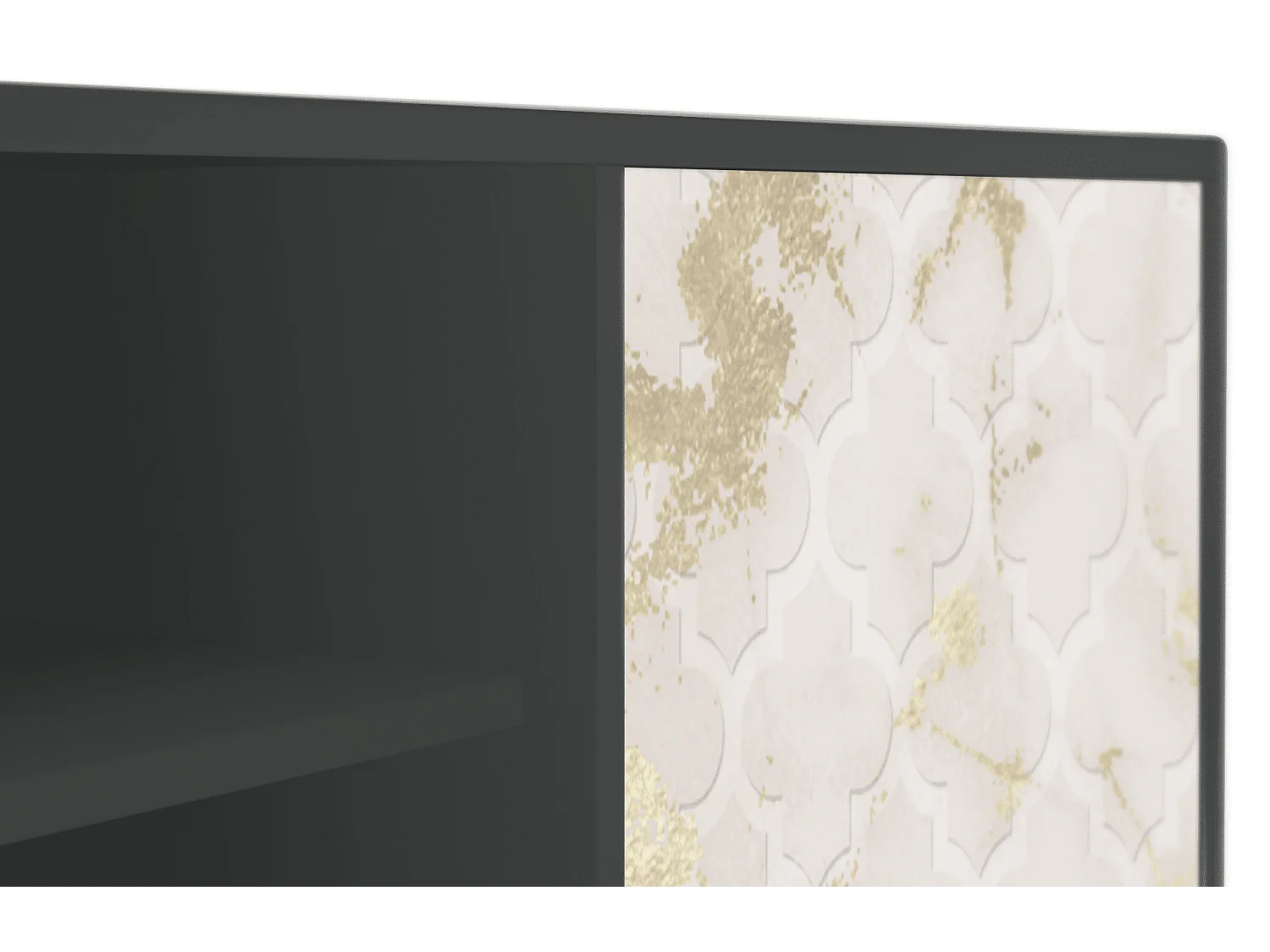 Mueble de TV - 170х69х48 cm - T2 - Sahara desert, Antracite