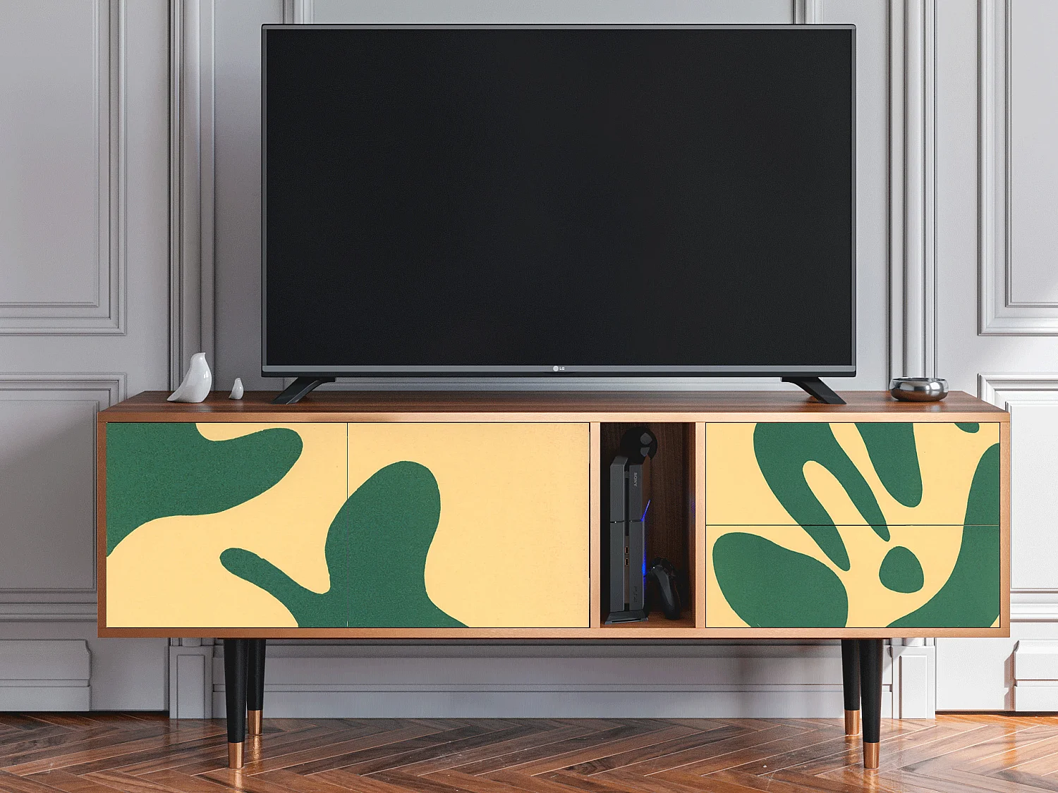 Meuble TV - 170х69х48 cm - T1 - Constellations by Arp, Noyer