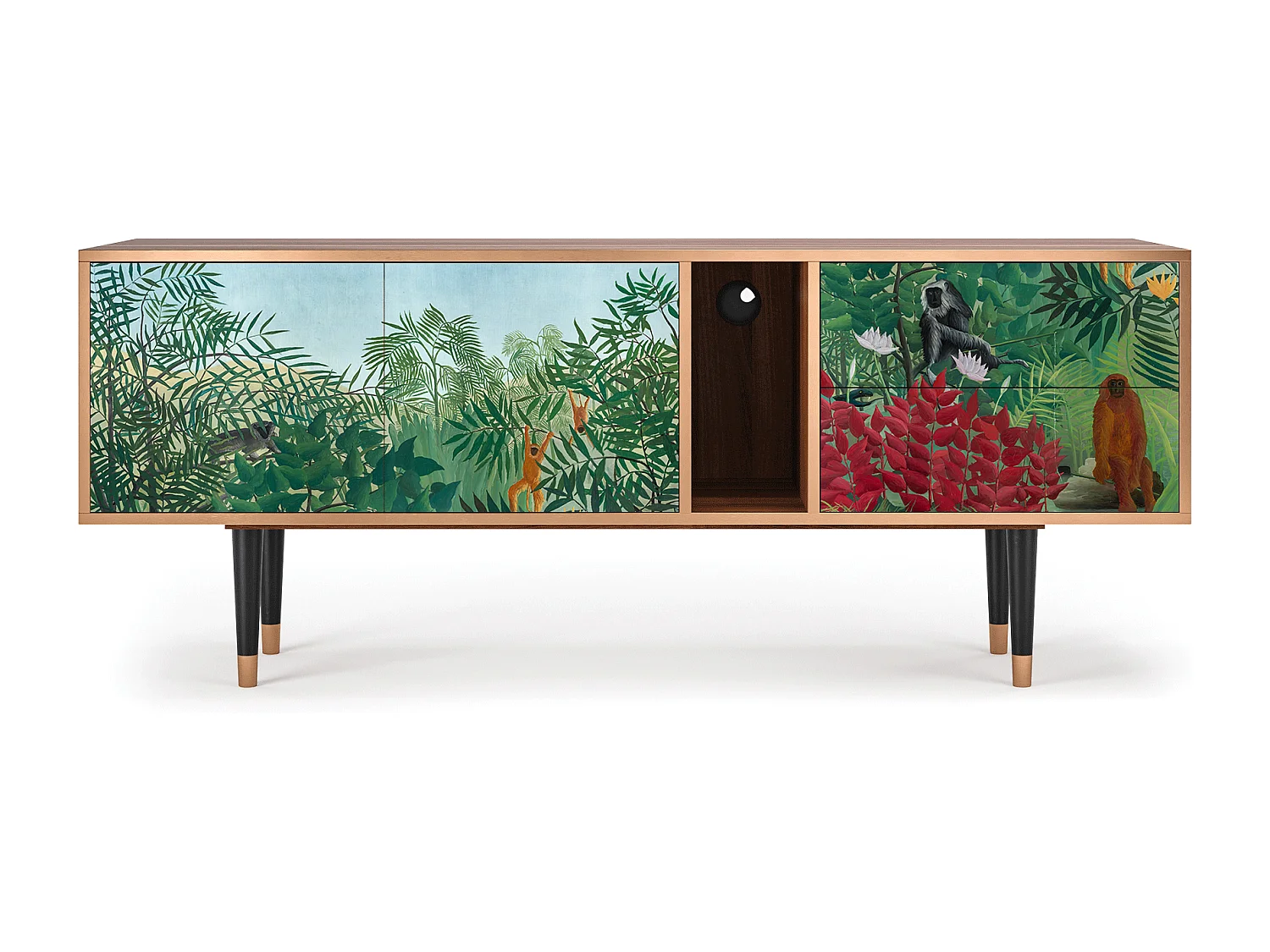 Mobile TV - 170х69х48 cm - T1 - Jungles in Paris, Noce