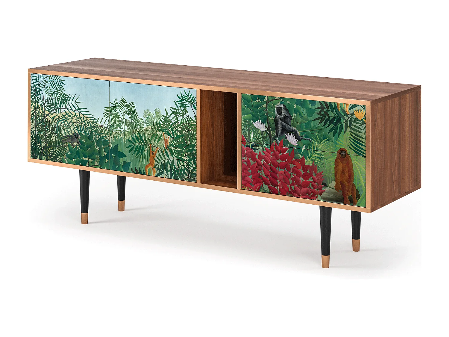 Mobile TV - 170х69х48 cm - T1 - Jungles in Paris, Noce