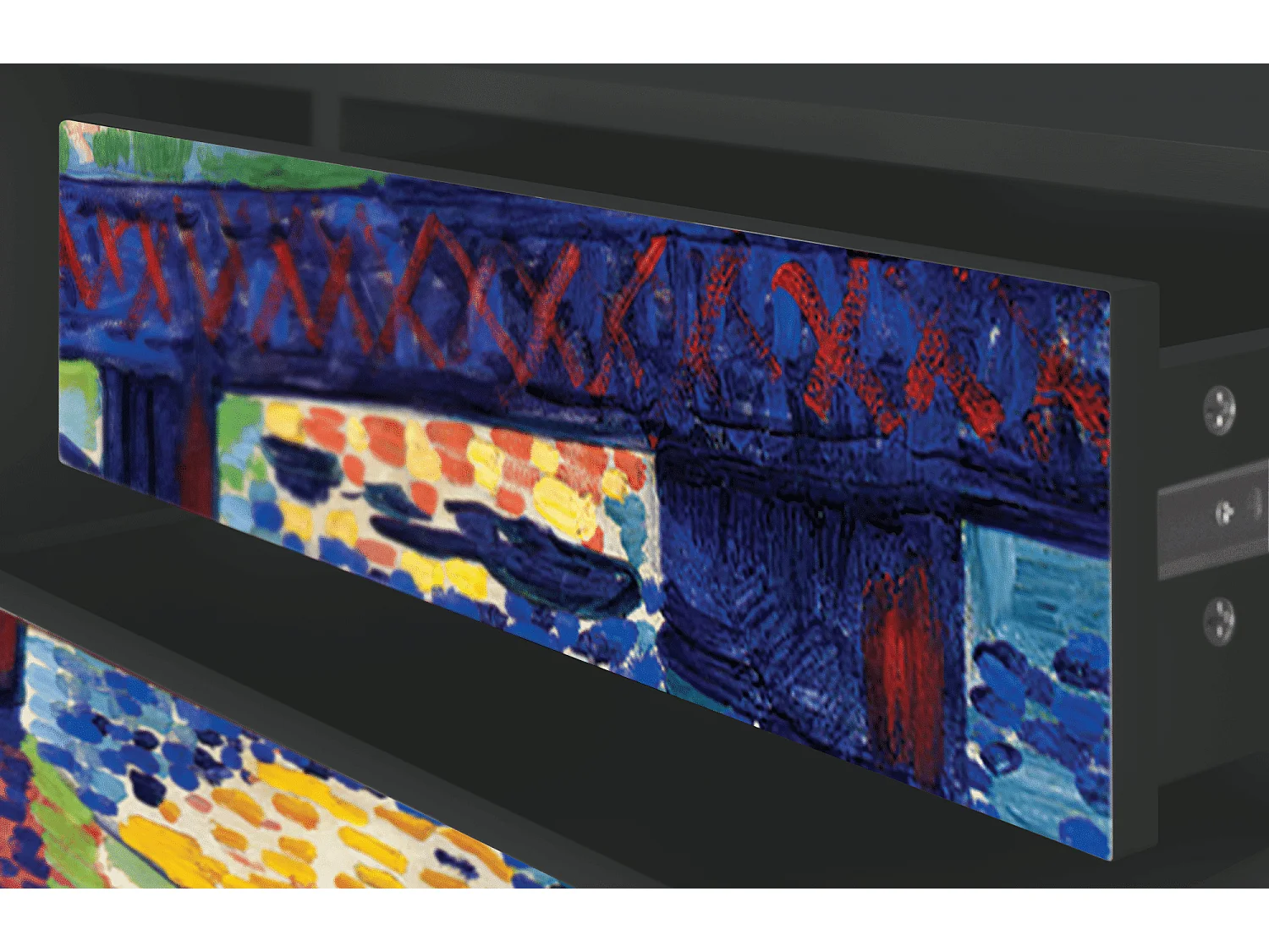 TV-Möbel - 170х59х48 cm - T4 - Charing Cross Bridge, Anthrazit