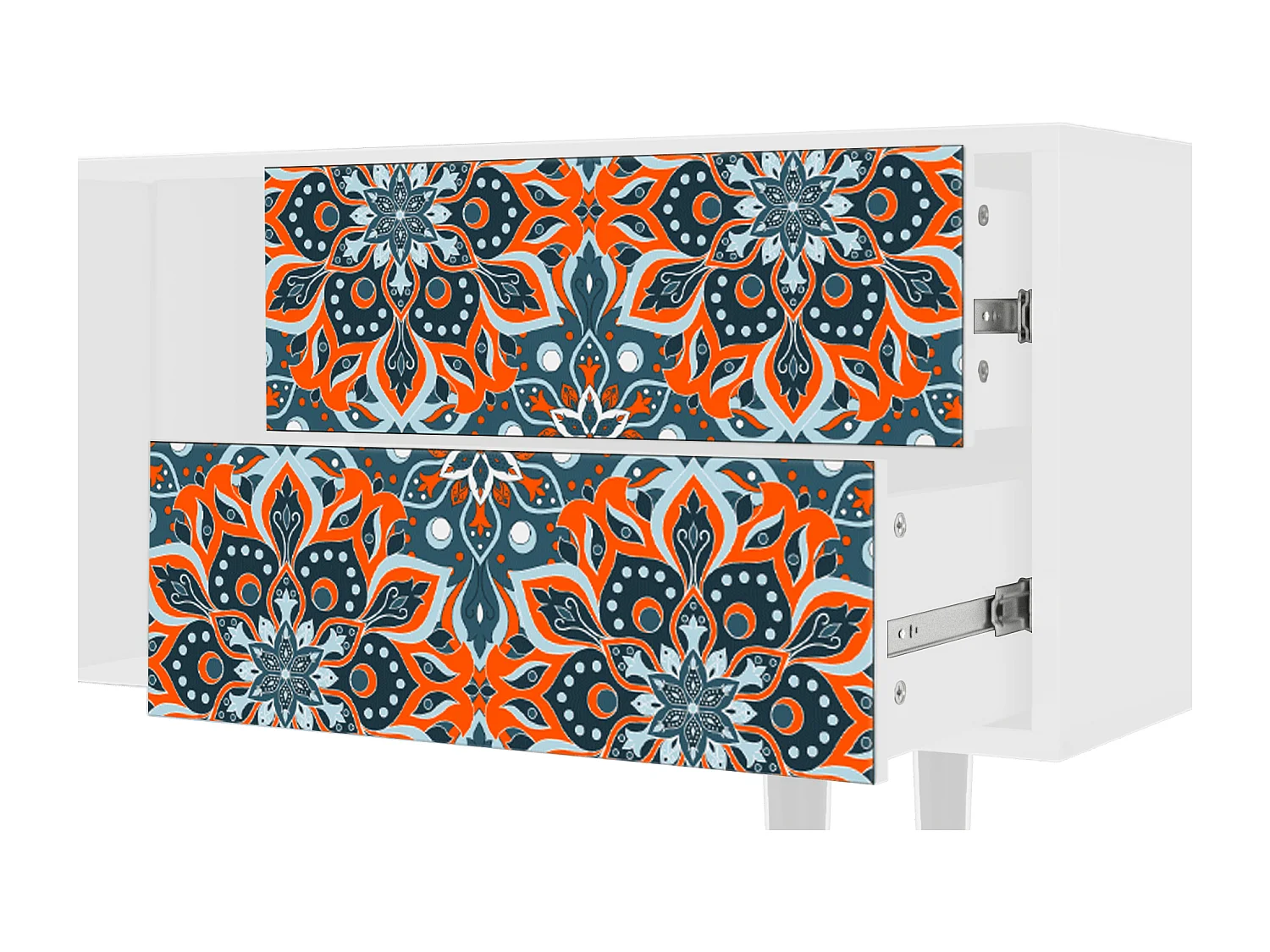 TV-meubel - 170х69х48 cm - T1 - Fire Beetle, Wit