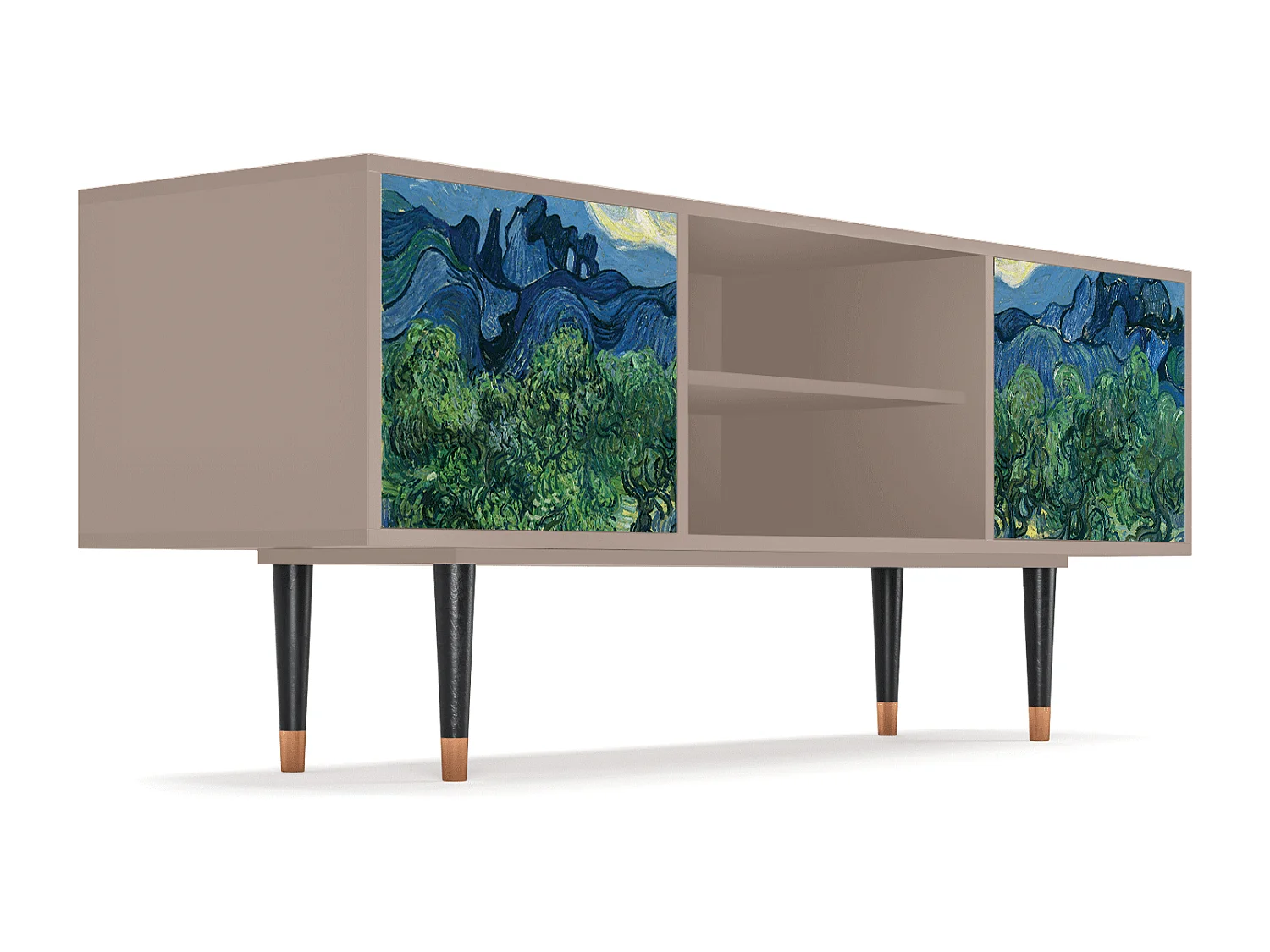 Mueble de TV - 170х69х48 cm - T2 - The Oil Trees, Latte