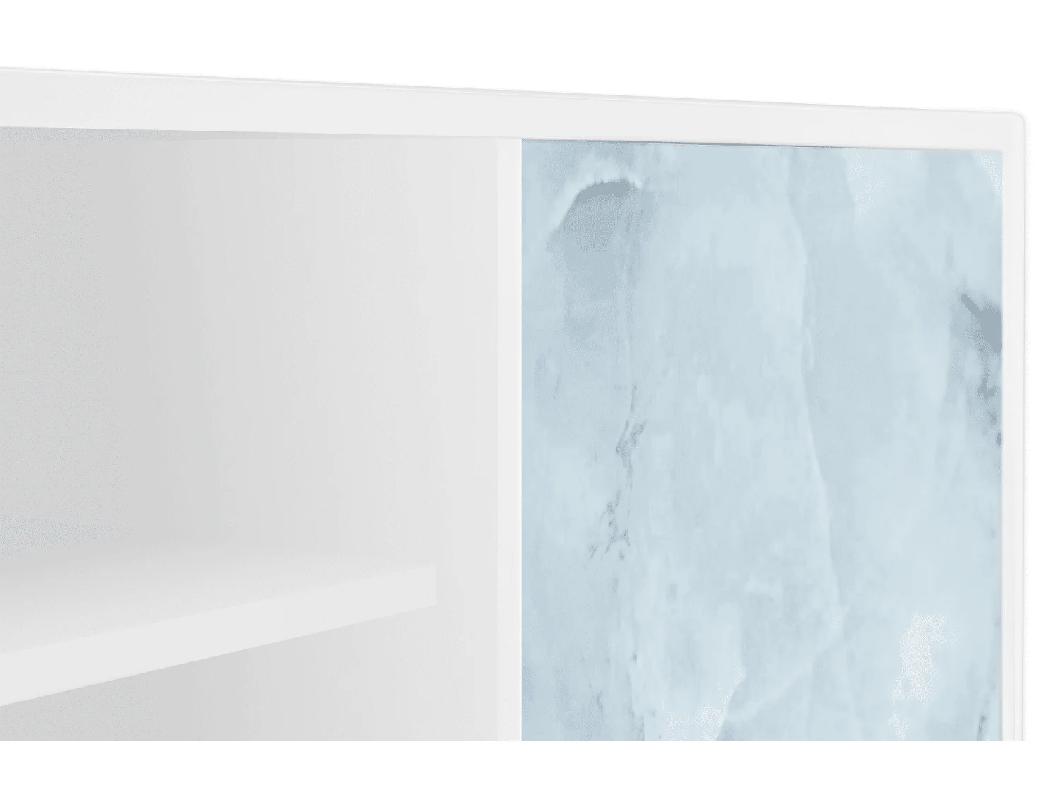 TV-Möbel - 170х69х48 cm - T2 - Glacial Colour, Weiß