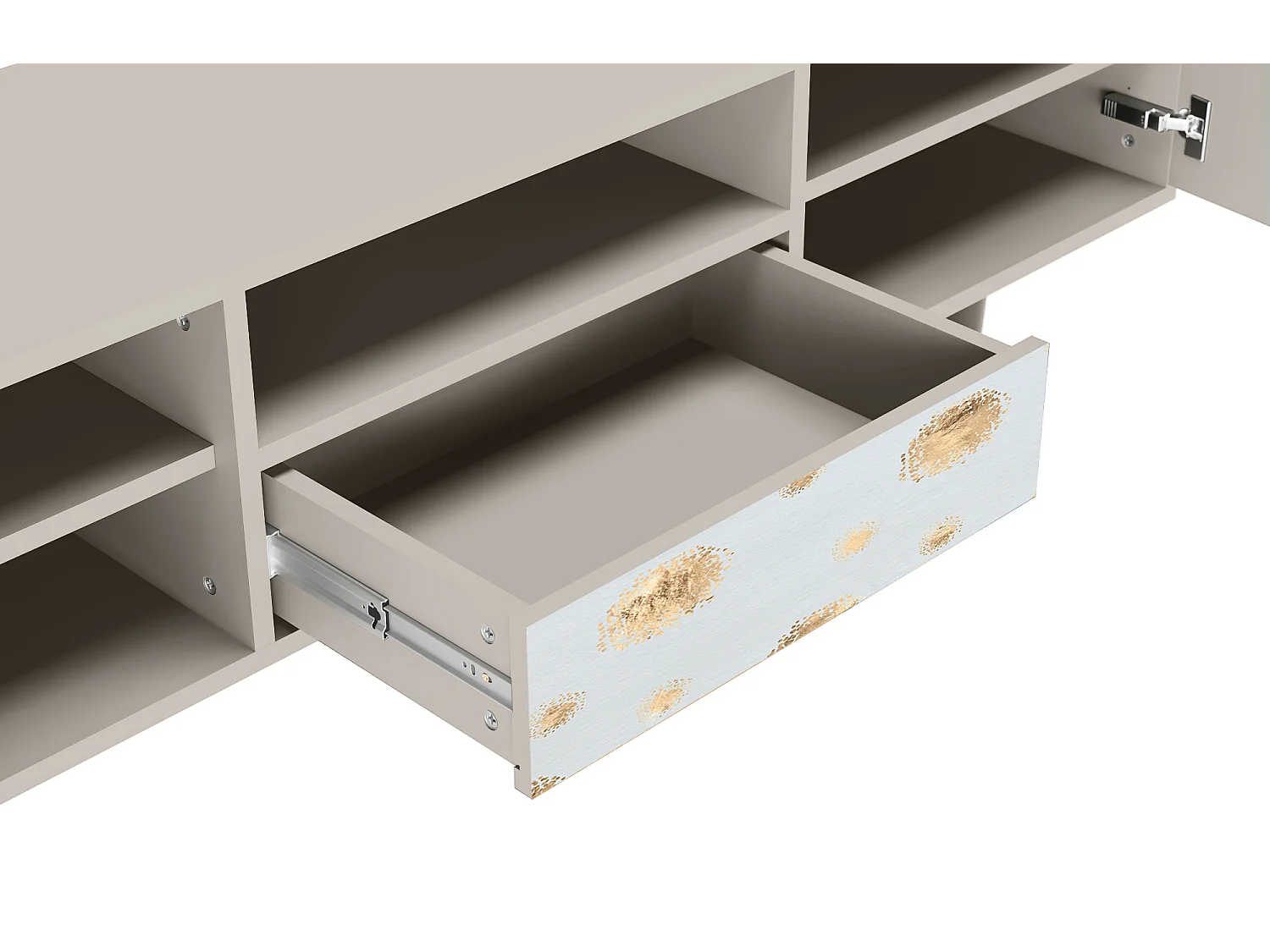 TV-meubel - 170х59х41 cm - T6 - Sky Latte, Zand