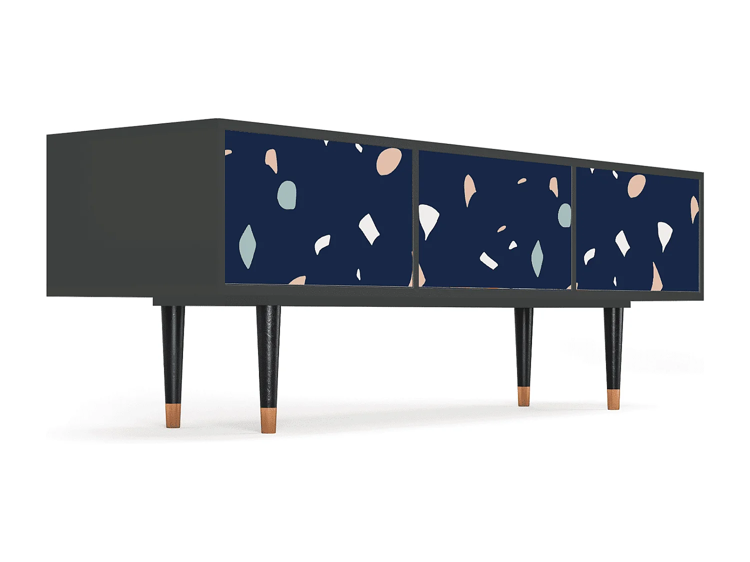 Mueble de TV - 170х59х48 cm - T4 - Space Satellites, Antracite