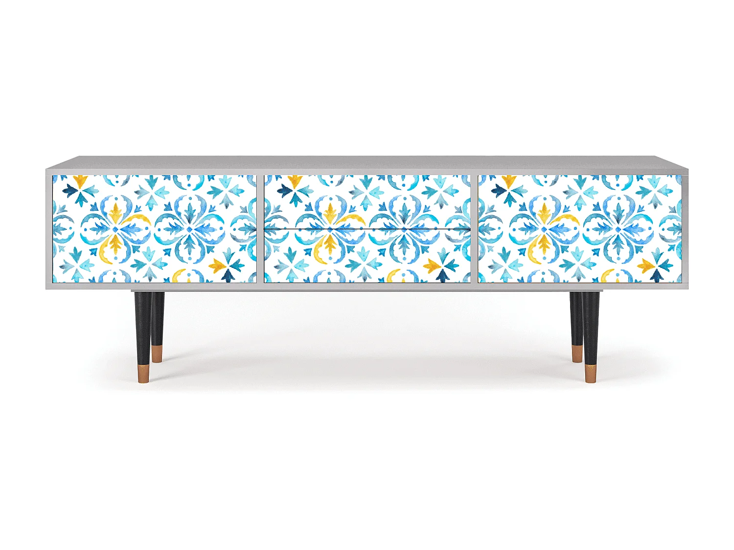 Meuble TV - 170х59х48 cm - T4 - Lisbon Flover, Gris