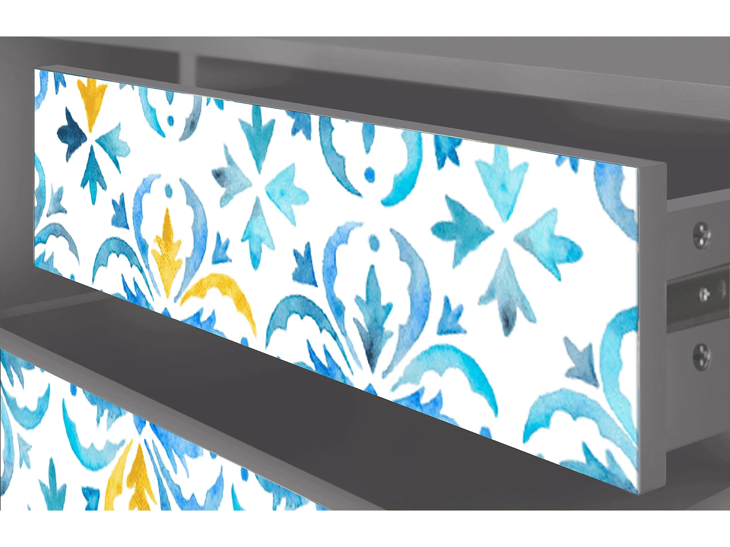 Meuble TV - 170х59х48 cm - T4 - Lisbon Flover, Gris