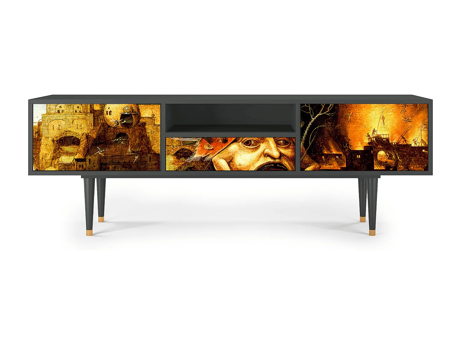 TV-meubel - 170х59х41 cm - T6 - Christ in Limbo, Antraciet