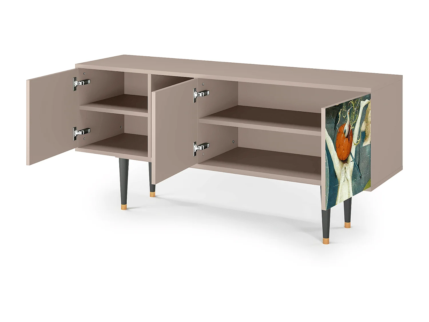 Mueble de TV - 150х69х41 cm - T5 - The Garden Of by Bosch, Latte