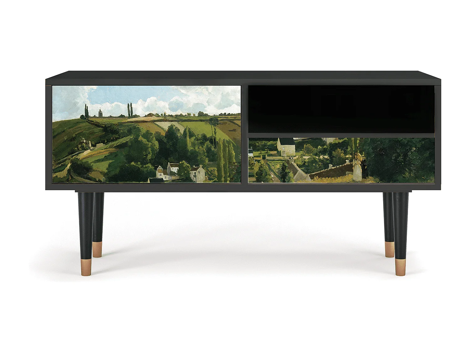 Meuble TV - 115х59х48 cm - T3 - Jalais Hill by Pissarro, Anthracite