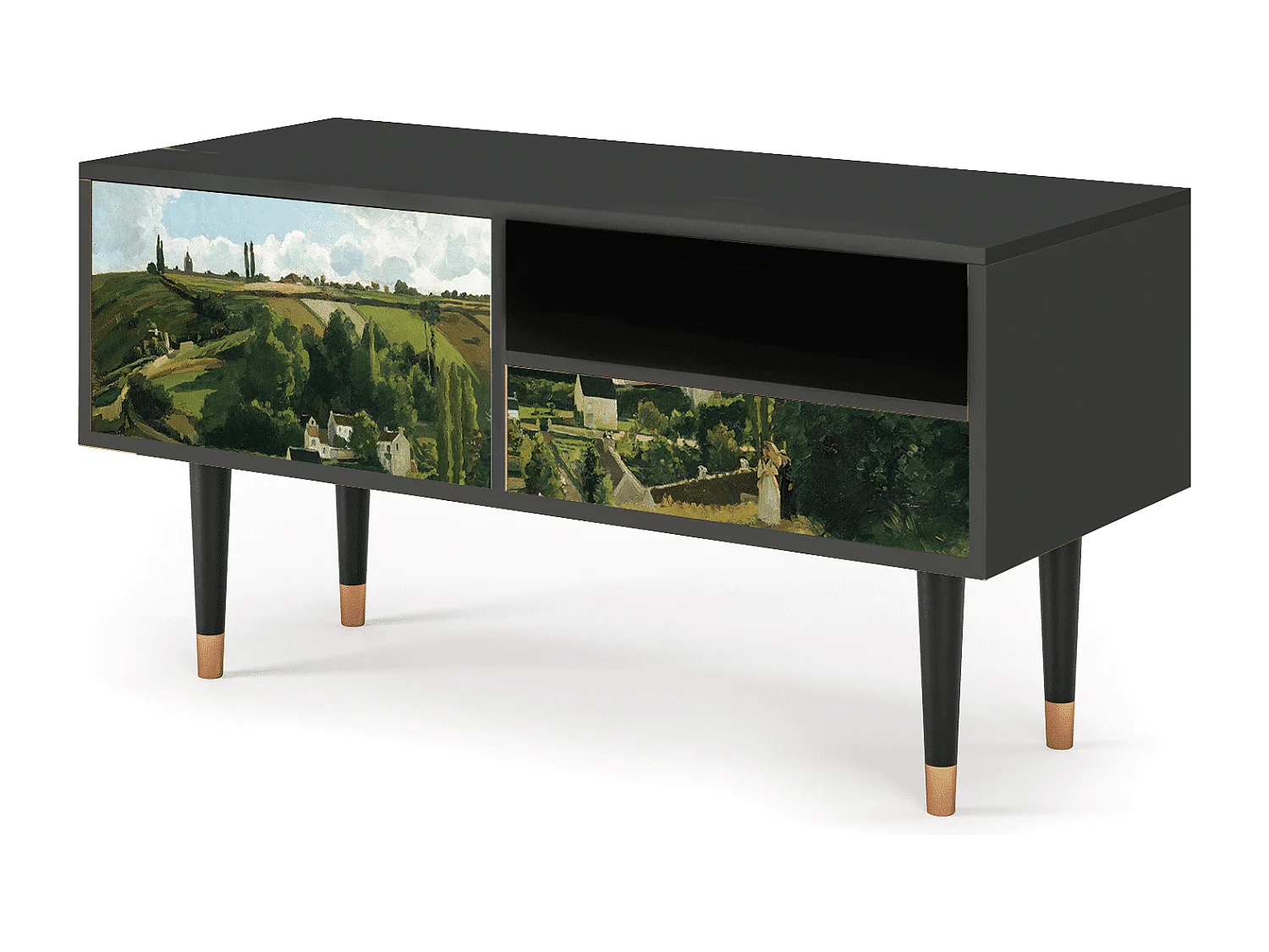 Meuble TV - 115х59х48 cm - T3 - Jalais Hill by Pissarro, Anthracite