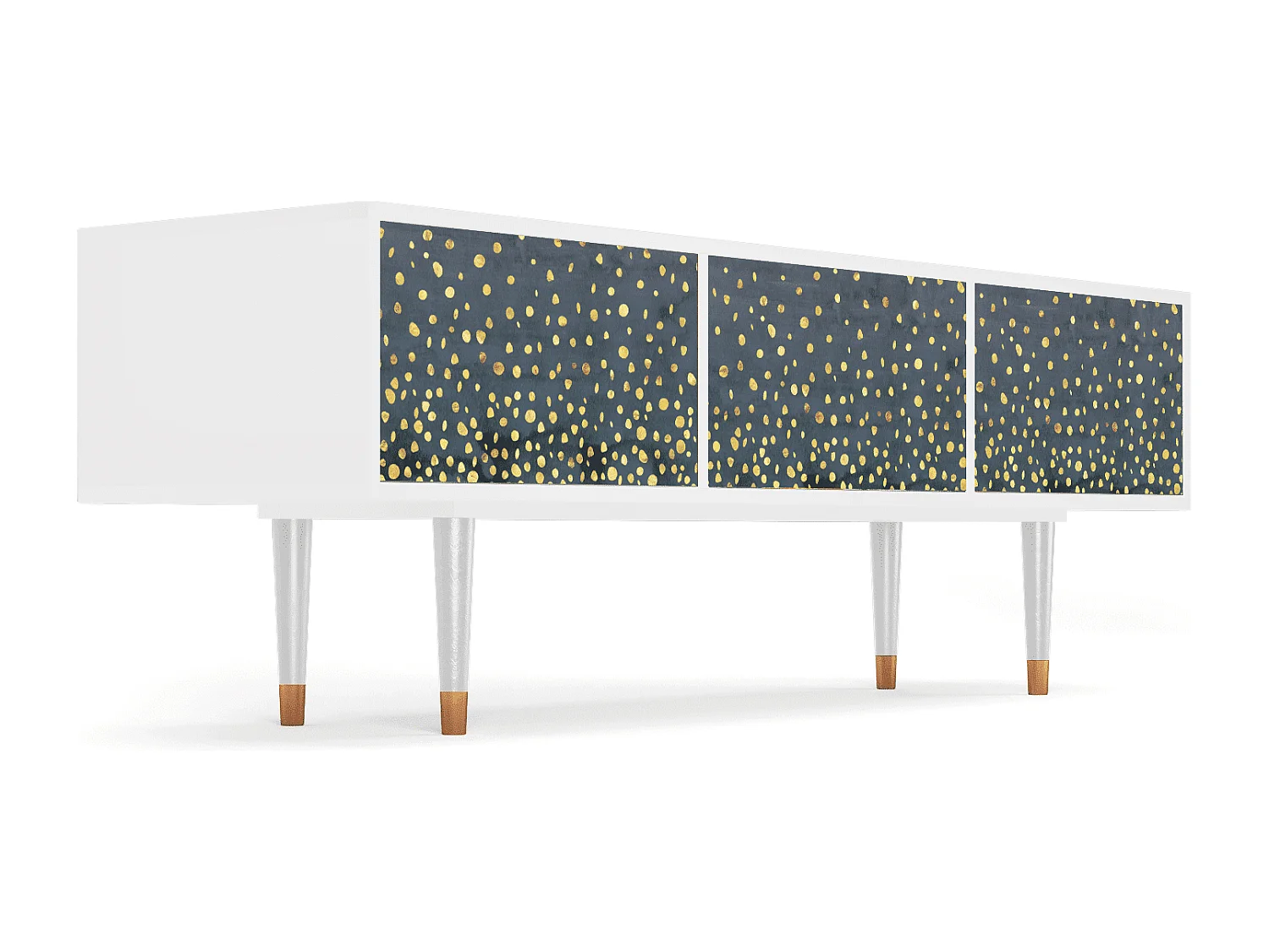 TV-meubel - 170х59х48 cm - T4 - Foggy Lights, Wit