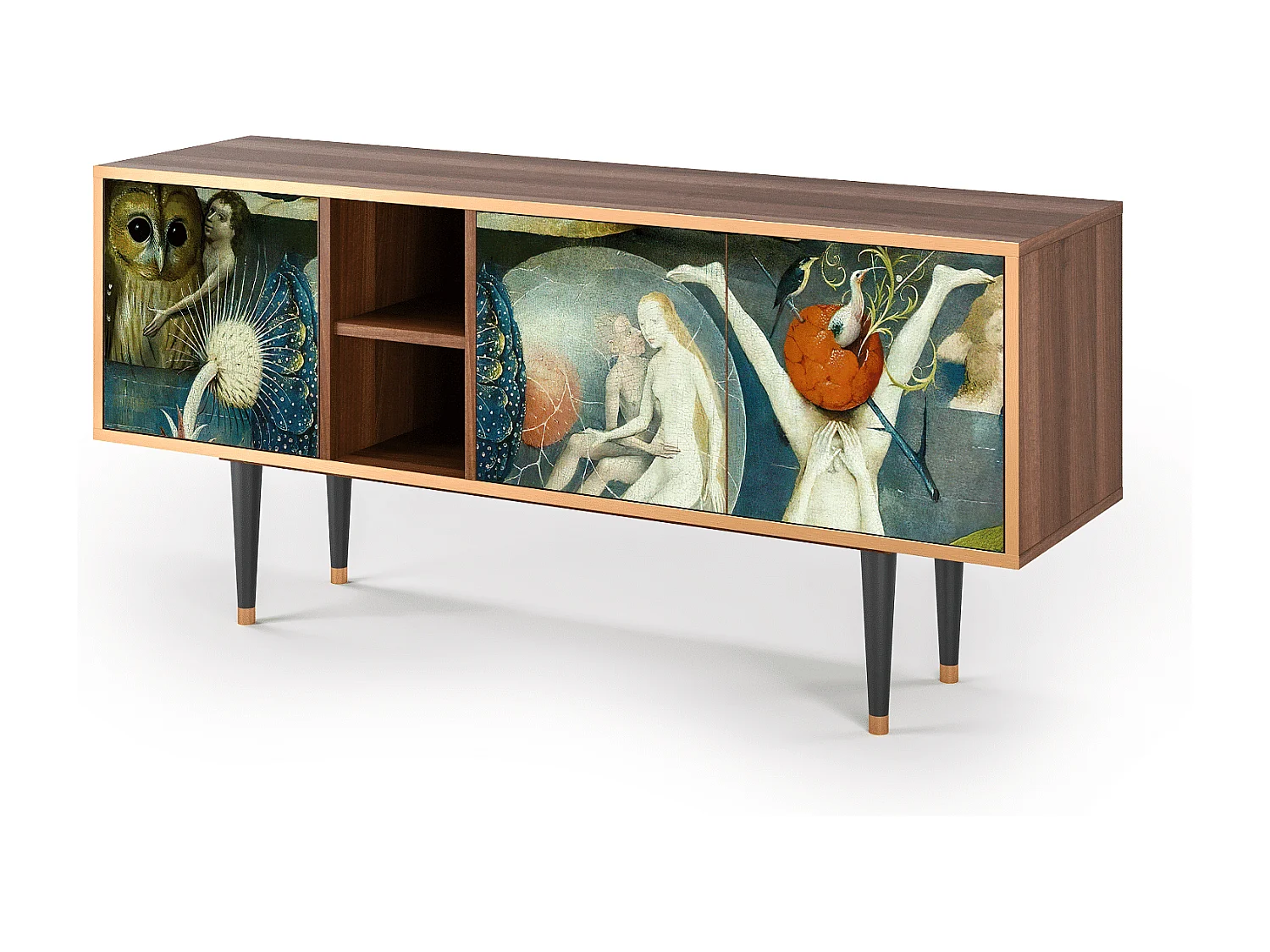 TV-meubel - 150х69х41 cm - T5 - The Garden Of by Bosch, Walnoot