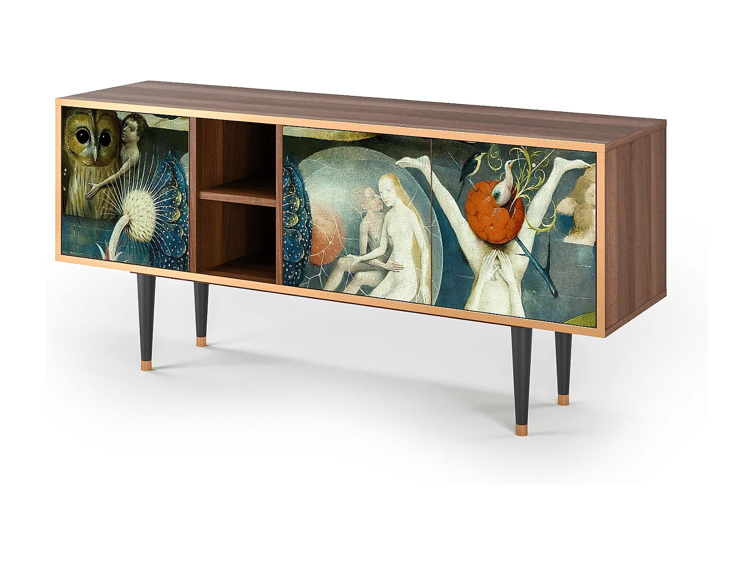 Mueble de TV - 150х69х41 cm - T5 - The Garden Of by Bosch, Nogal