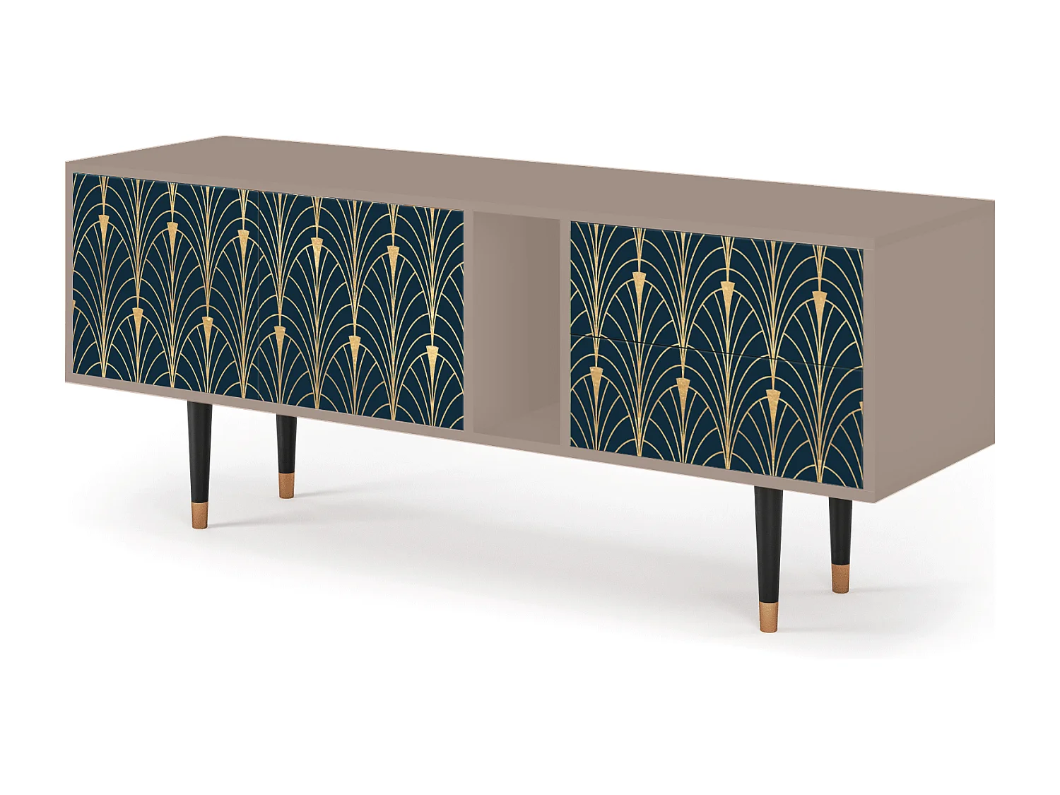 TV-meubel - 170х69х48 cm - T1 - Flower of the Nile, Latte