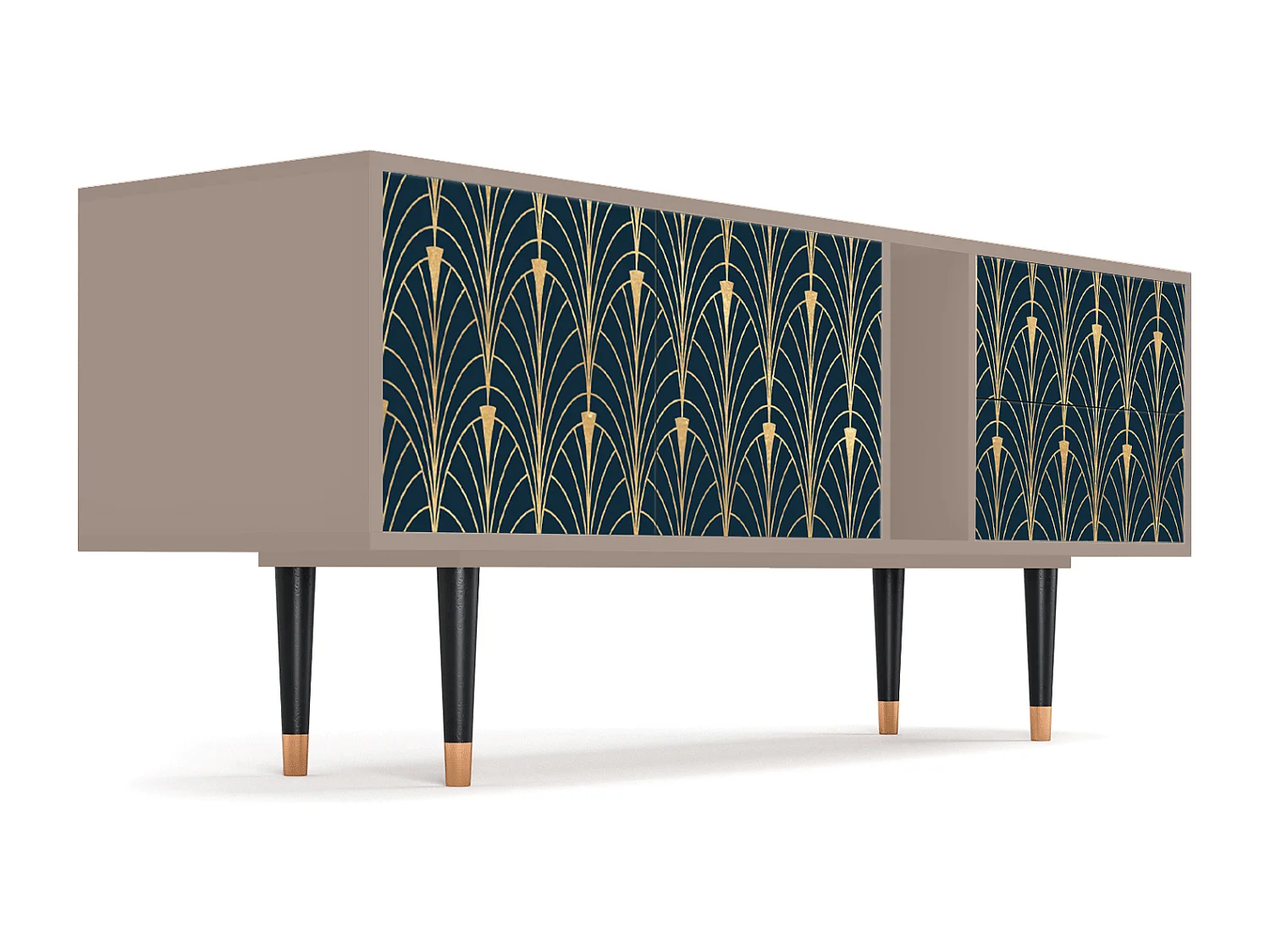 TV-meubel - 170х69х48 cm - T1 - Flower of the Nile, Latte