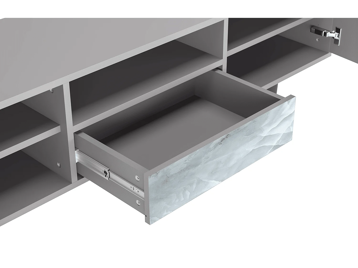 TV-meubel - 170х59х41 cm - T6 - The Onyx, Grijs