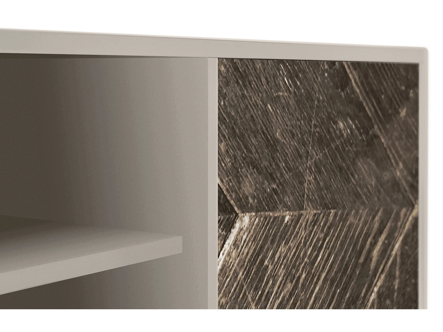 Szafka RTV - 170х69х48 cm - T2 - Wise Tree, Piaskowy