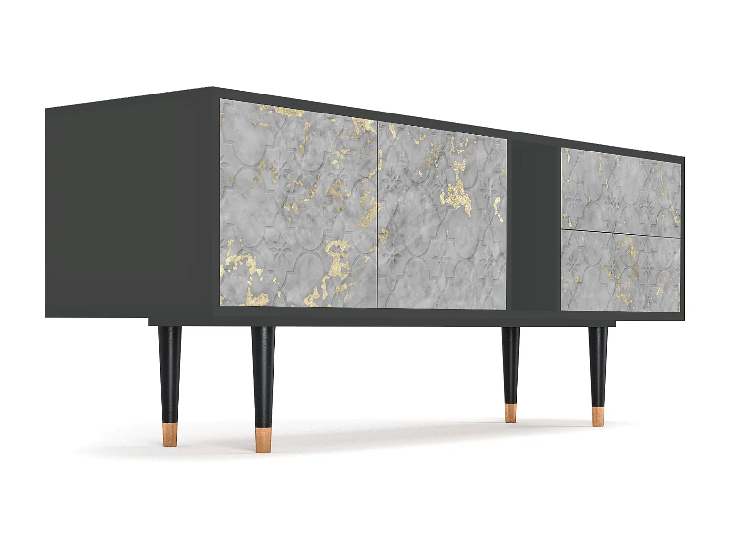 Meuble TV - 170х69х48 cm - T1 - Mariana Trench, Anthracite