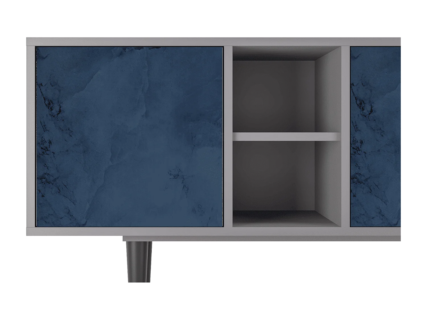 Mobile TV - 150х69х41 cm - T5 - Endless Galaxi, Grigio