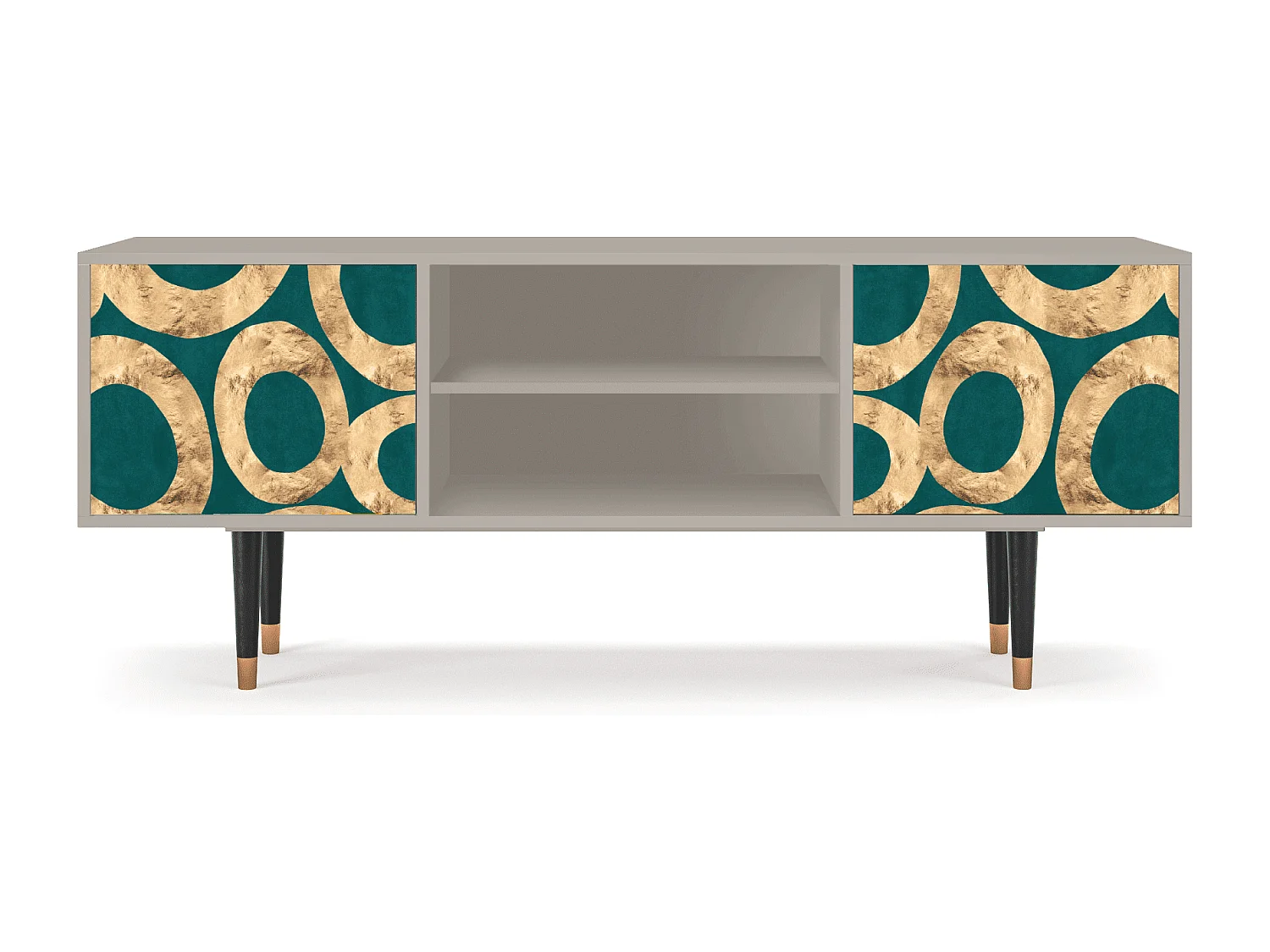 Mobile TV - 170х69х48 cm - T2 - Zircon Sphere, Sabbia