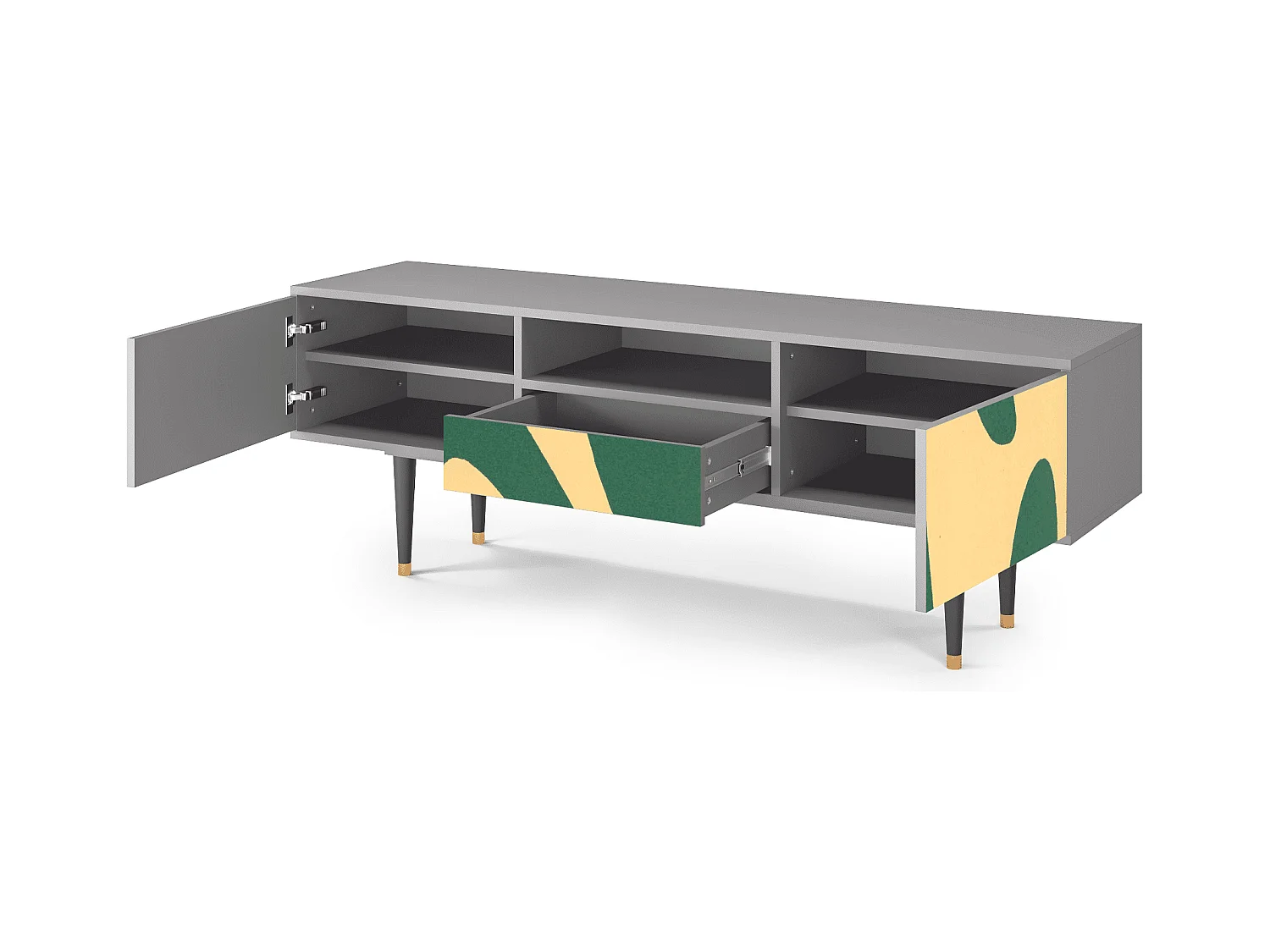 Meuble TV - 170х59х41 cm - T6 - Constellations by Arp, Gris