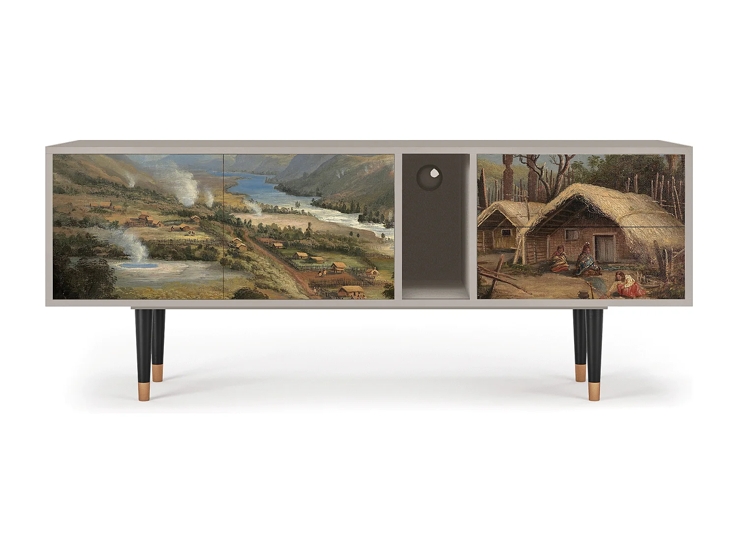 TV-Möbel - 170х69х48 cm - T1 - View Across the Plains , Sand