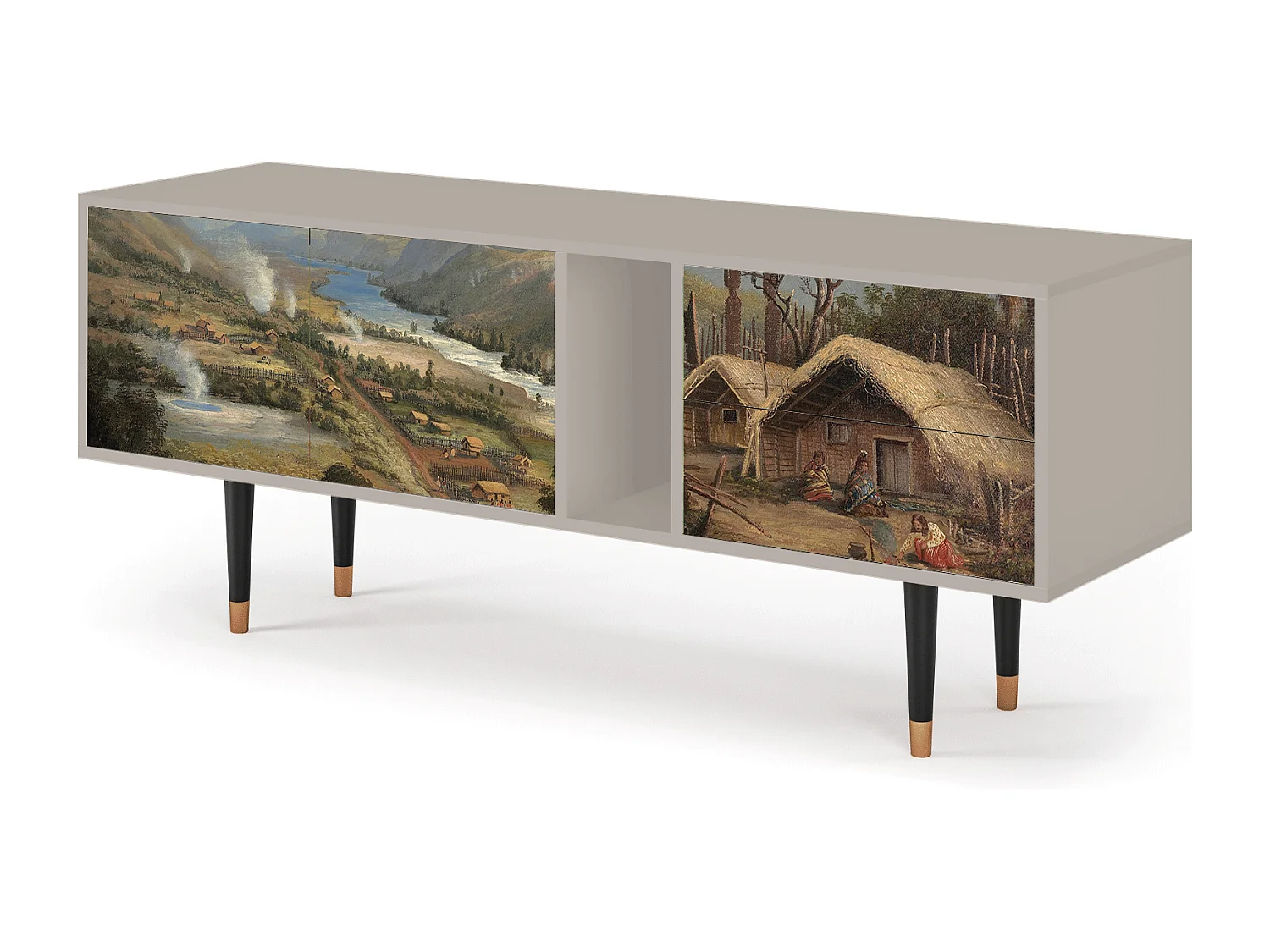 TV-Möbel - 170х69х48 cm - T1 - View Across the Plains , Sand