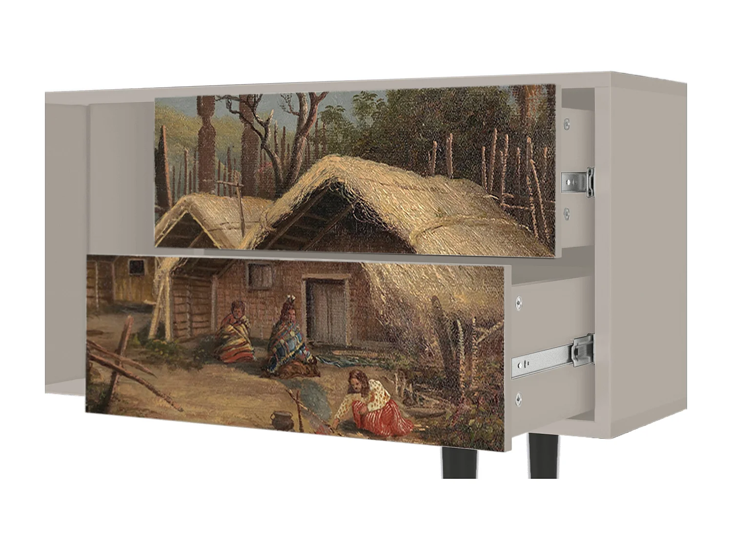 TV-Möbel - 170х69х48 cm - T1 - View Across the Plains , Sand