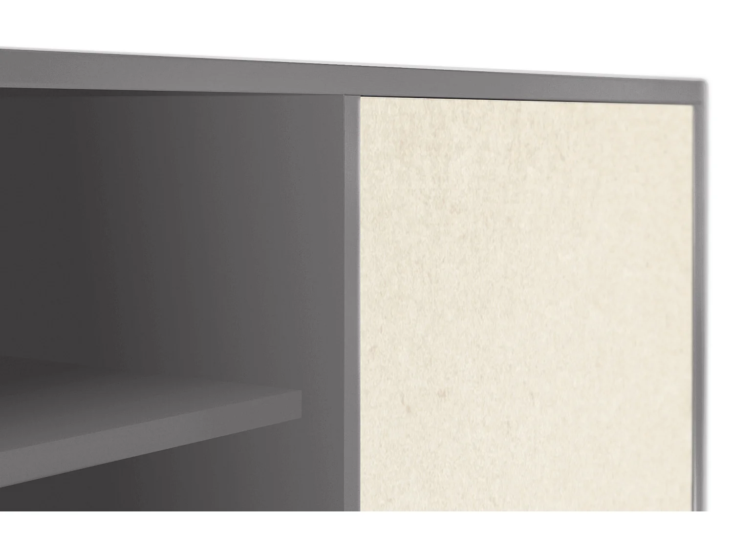 TV-Möbel - 170х69х48 cm - T2 - Cosmopolitan Diva, Grau