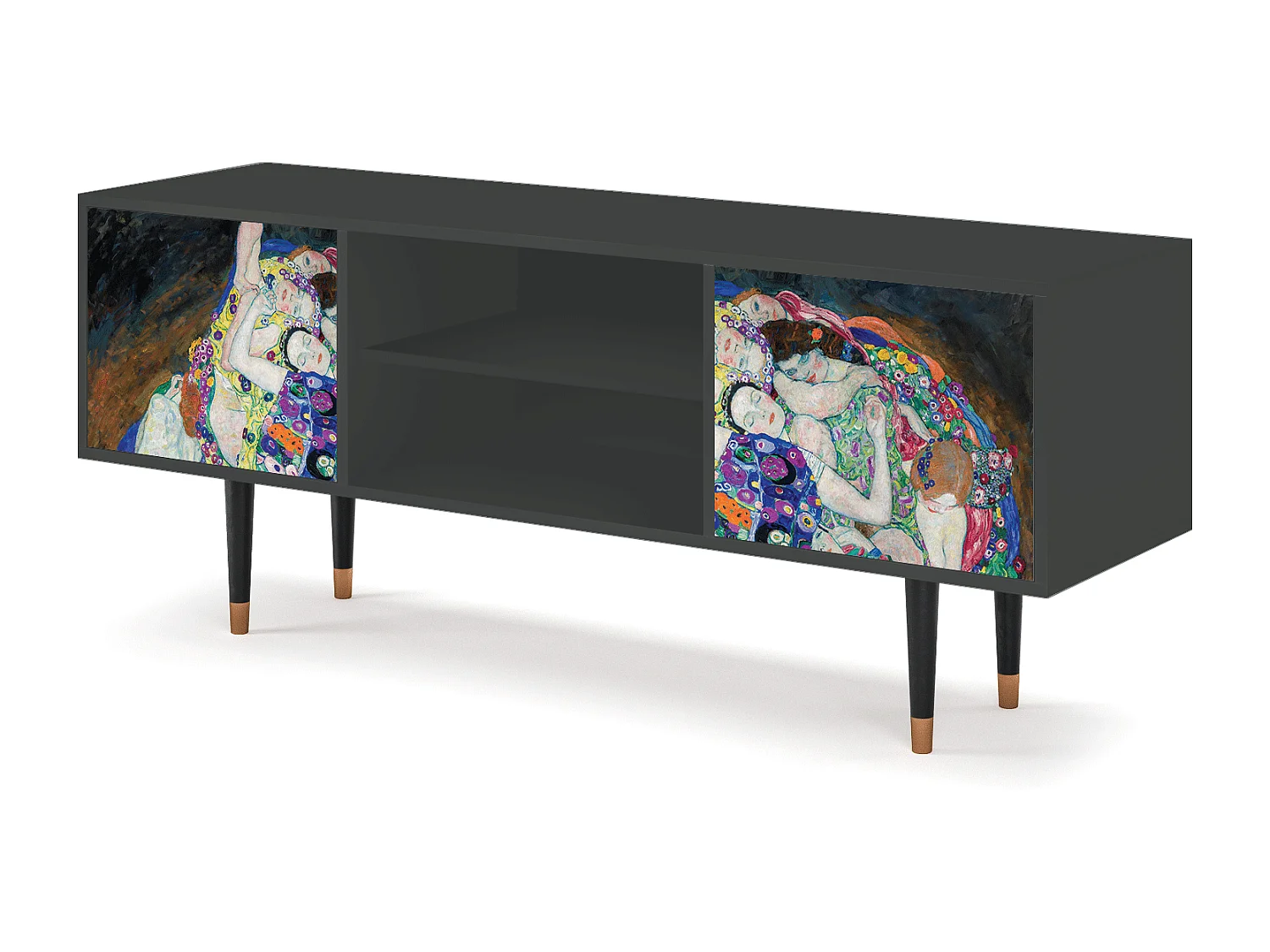 Mueble de TV - 170х69х48 cm - T2 - The Maiden by Klimt, Antracite