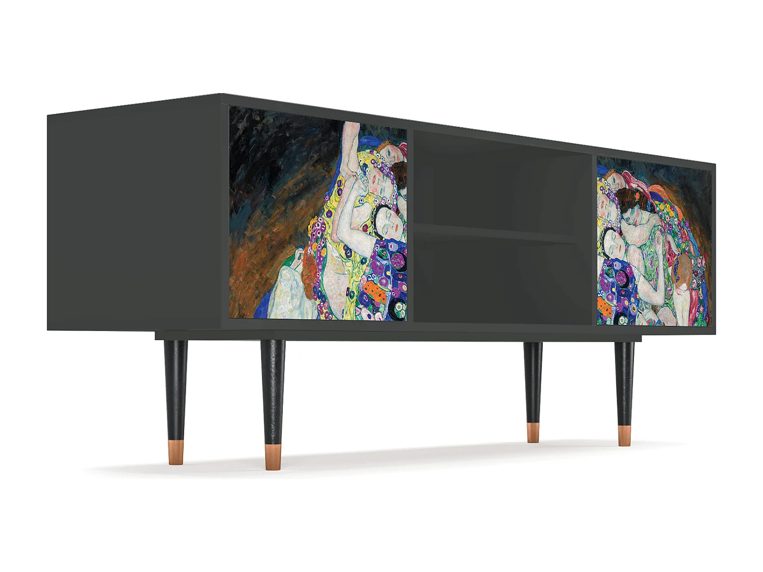 Mueble de TV - 170х69х48 cm - T2 - The Maiden by Klimt, Antracite
