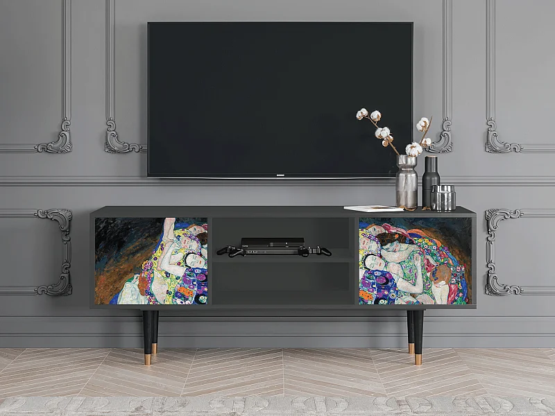 Mueble de TV - 170х69х48 cm - T2 - The Maiden by Klimt, Antracite