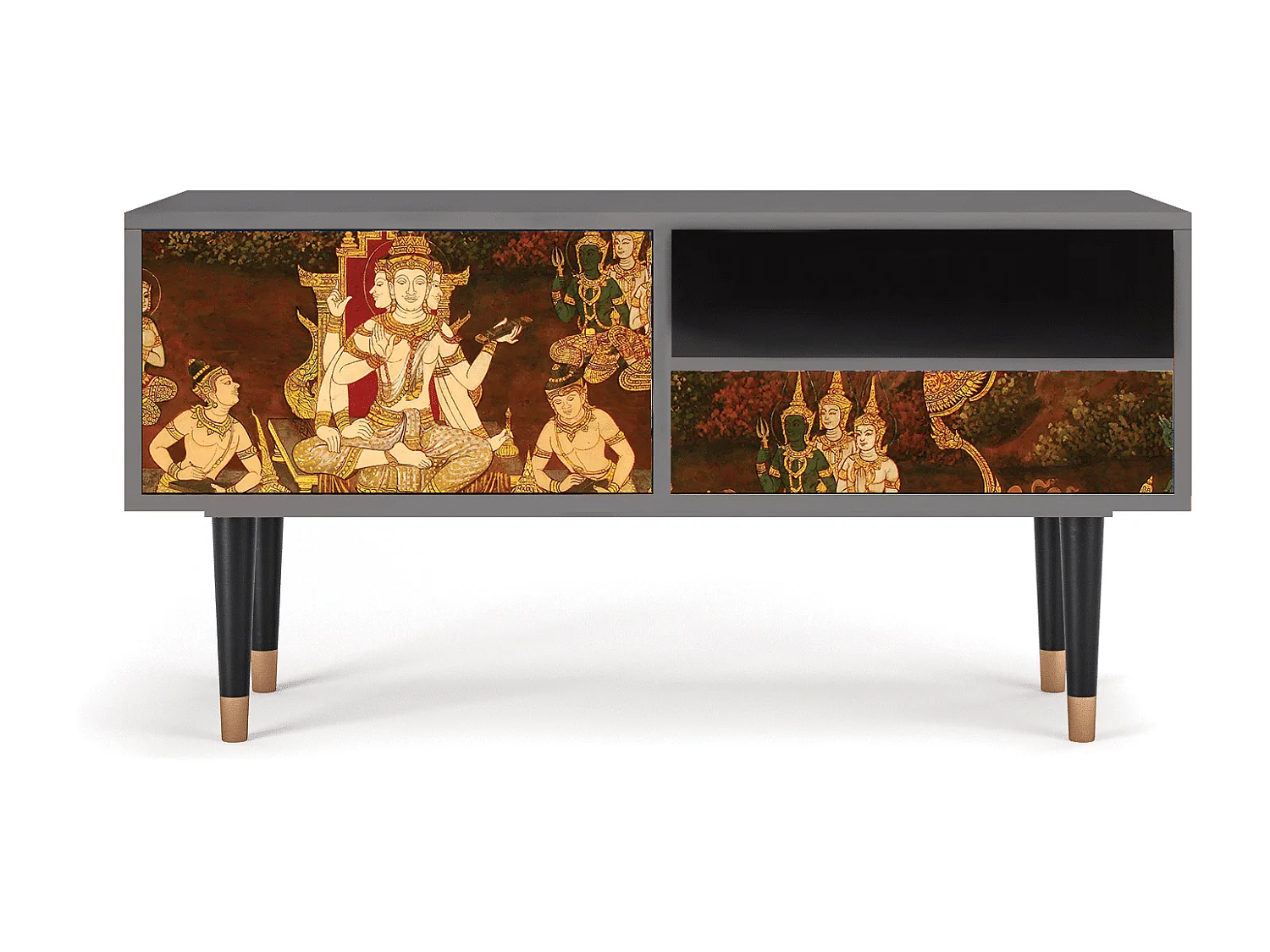 TV-meubel - 115х59х48 cm - T3 - Malyavan, Zand