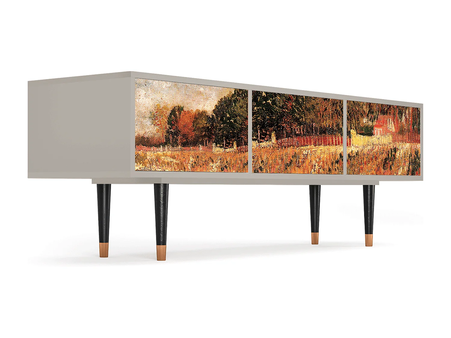 Mueble de TV - 170х59х48 cm - T4 - The Banks, Areia