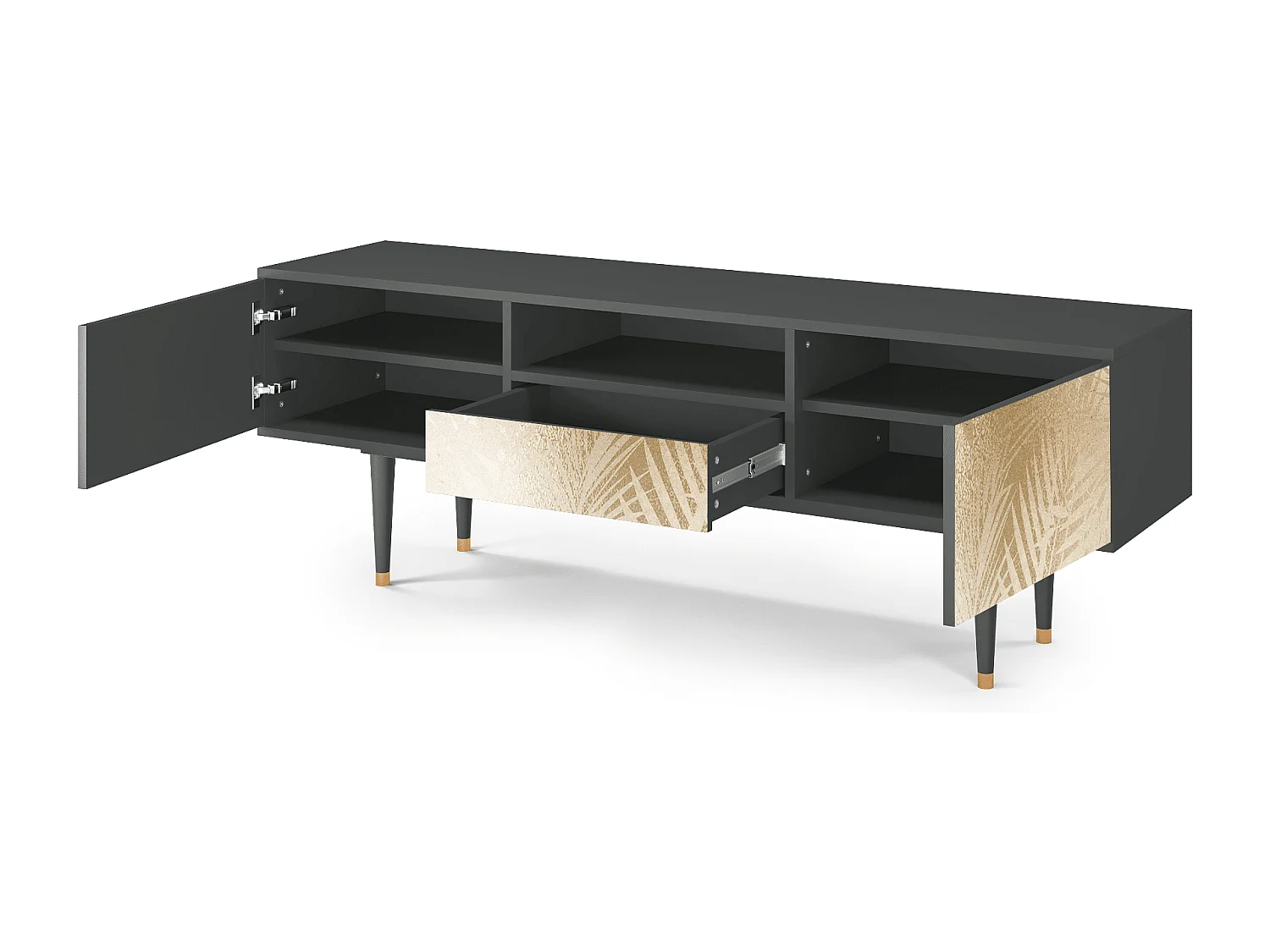 TV-Möbel - 170х59х41 cm - T6 - Plant of the Dessert, Anthrazit