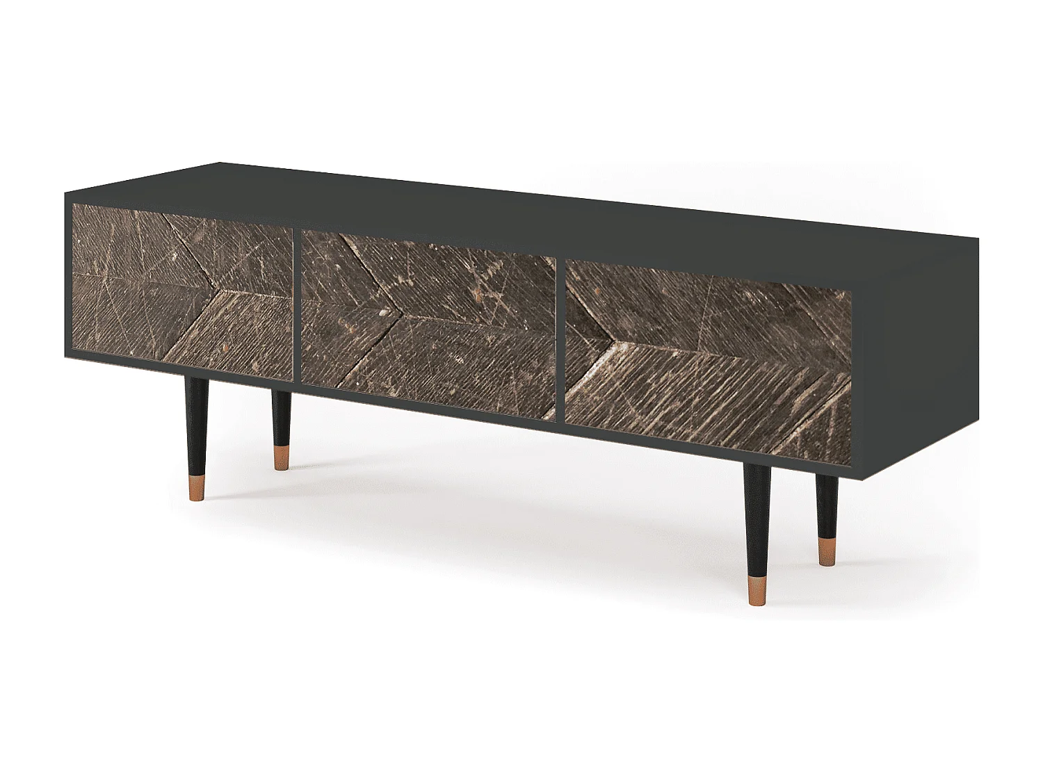 Meuble TV - 170х59х48 cm - T4 - Wise Tree, Anthracite