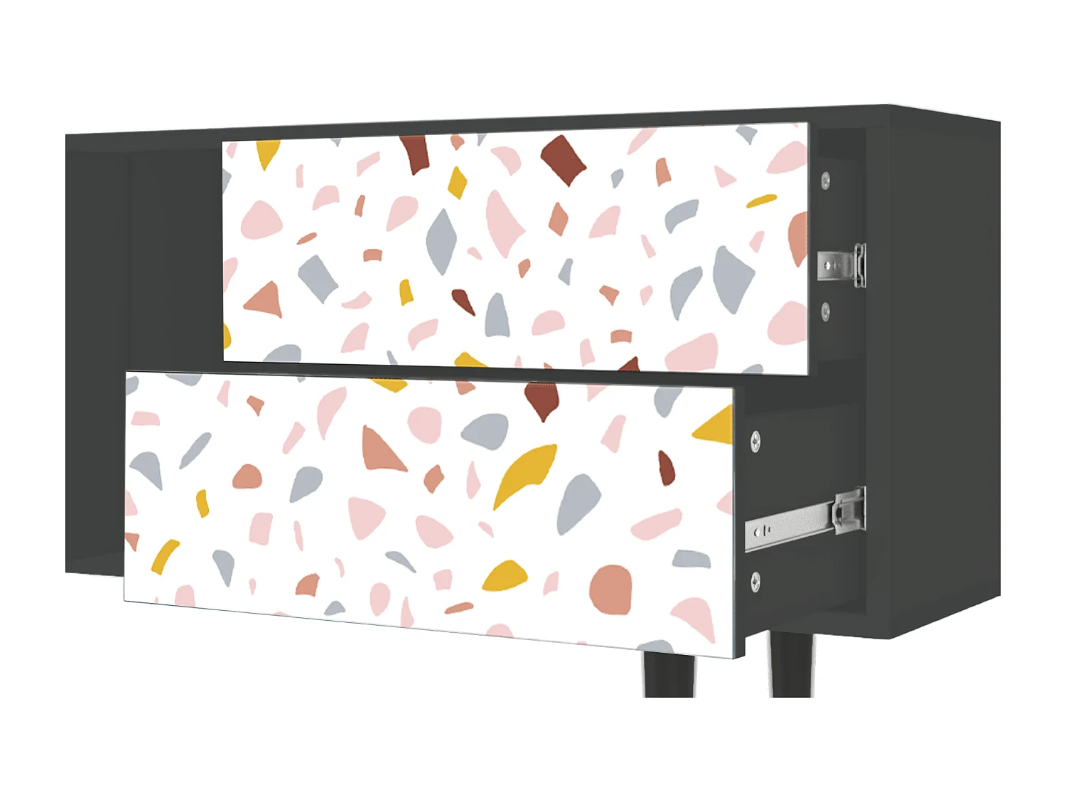 Mobile TV - 170х69х48 cm - T1 - Marmelade Cheese, Antracite