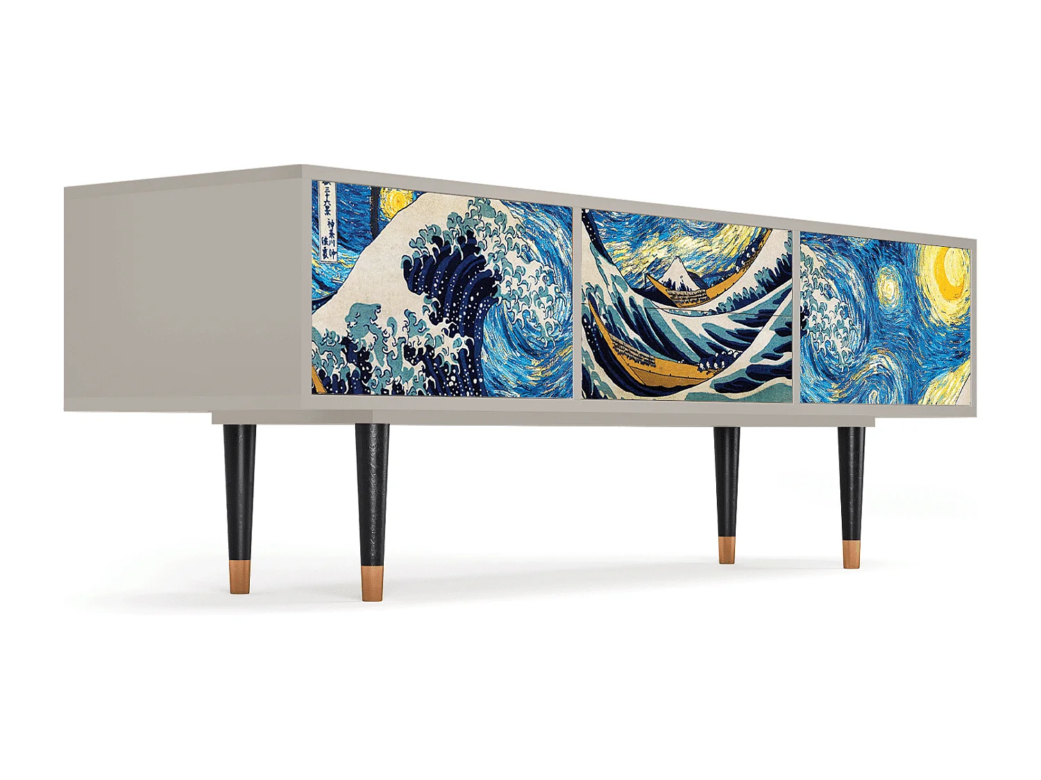 TV-Möbel - 170х59х48 cm - T4 - Great Wave, Sand