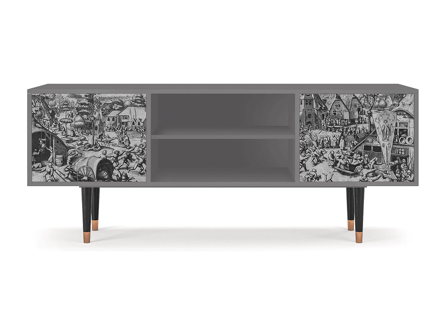 TV-Möbel - 170х69х48 cm - T2 - The Festival of Saint, Grau