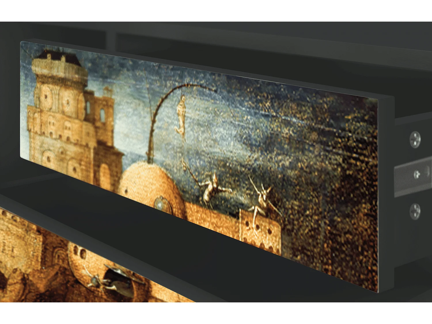 TV-Möbel - 170х59х48 cm - T4 - Christ in Limbo, Anthrazit